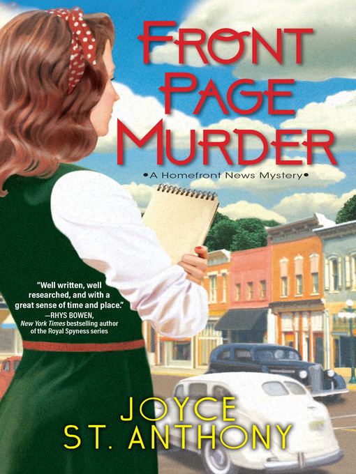 Title details for Front Page Murder by Joyce St. Anthony - Available